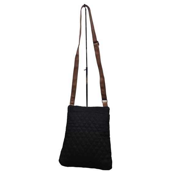 Stone Mountain Multi Pocket Black/Tan Cross-body Purse - Picture 3 of 6